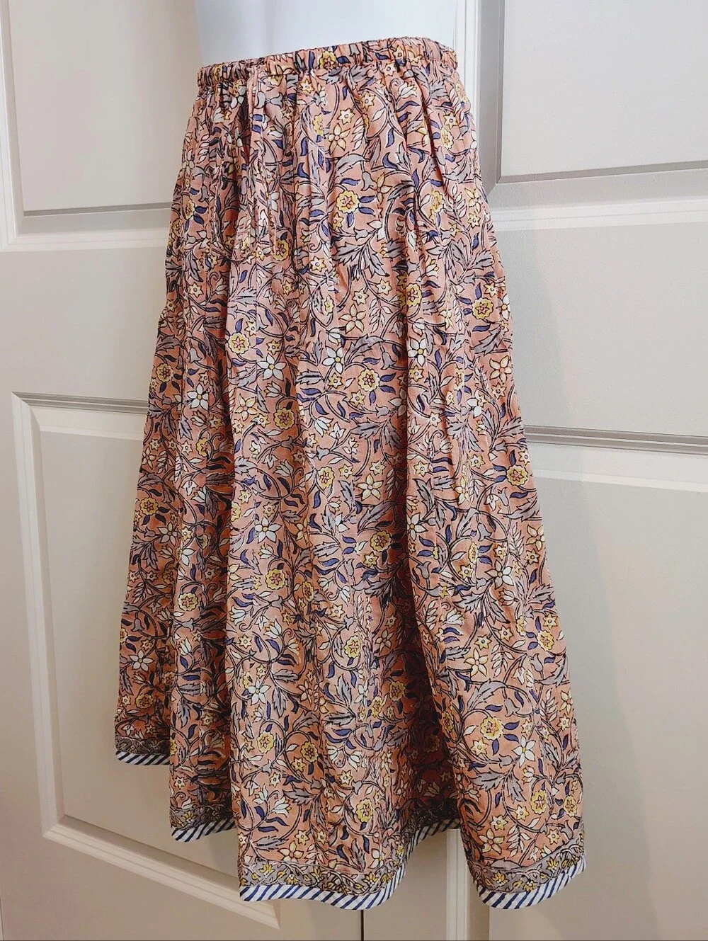 Anokhi Floral Maxi Skirt (Indian Brand)